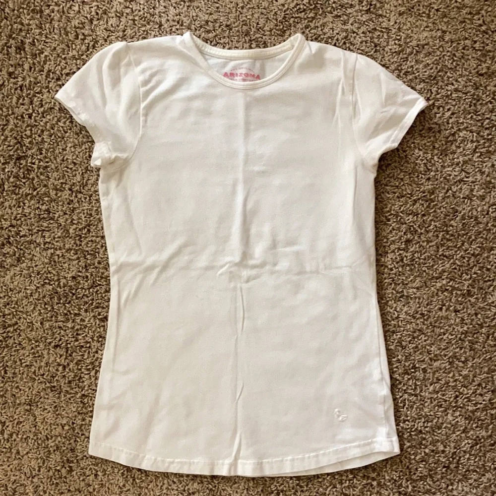 🎉Price Drop! Girls Size 14 Pink Shorts and White Shirt